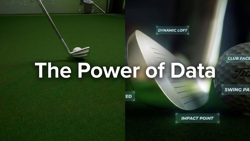 ProTee VX trailer: club and ball at impact with data labels